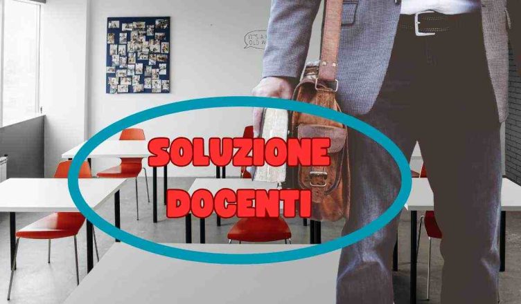 problema docenti scuole italiane soluzione