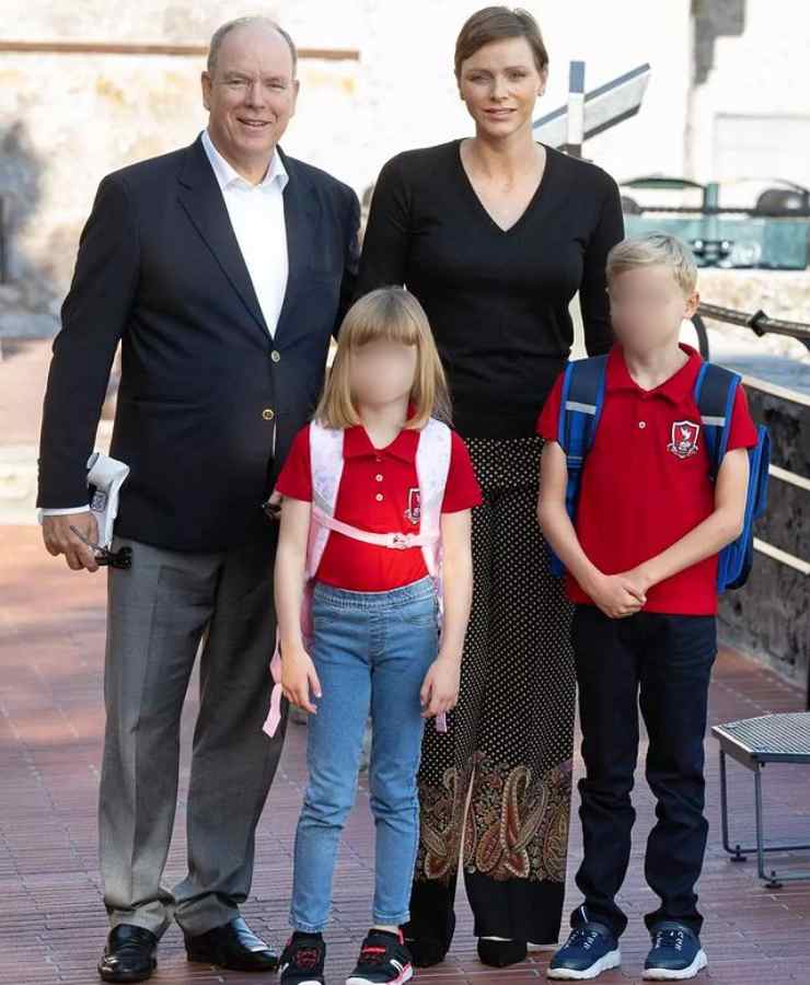 Charlene di monaco figli